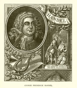 George Frederick Handel af English School