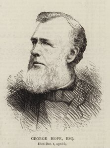 George Hope, Esquire (gravering) af English School