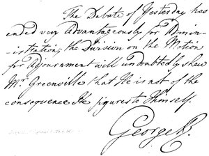 Georg III. von England, geb. 1738, gest. 1820 von English School