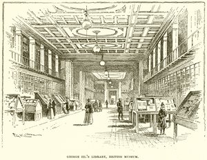 George IIIs bibliotek, British Museum af English School