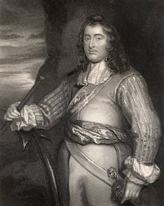George Monck, graveret af W.T. Mote, fra "The National Portrait Gallery, Volume IV", udgivet ca. 1820 (litografi)