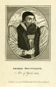George Mountaigne, Erzbischof von York von English School
