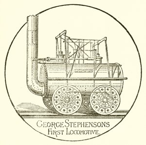 George Stephensons første lokomotiv af English School