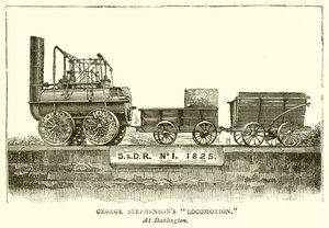 George Stephensons bevægelse. I Darlington af English School