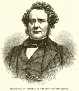 George Wilson, formand for Anti-Corn Law League af English School