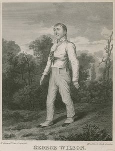 George Wilson, den berømte Blackheath-fodgænger af English School