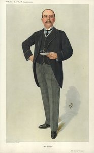 George Younger, Ayr Burghs, 6. januar 1910, Vanity Fair tegnefilm af English School