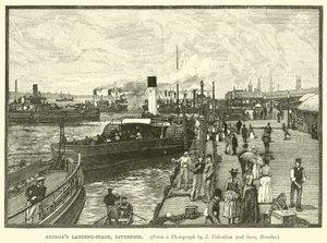 Georges Landing-Stage, Liverpool af English School