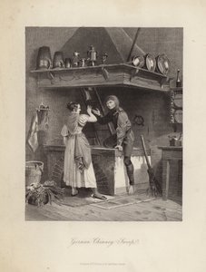Tysk skorstensfejer (litografi) af English School
