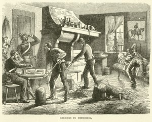 Tyskere i besiddelse, september 1870 af English School