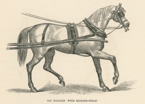 Gig Harness med Kicking-Strap (gravering) af English School