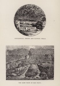 Giggleswick, Ebbe og flydende brønde (gravering) af English School