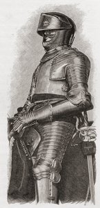 Forgyldt rustning givet til Charles I af byen London, fra 
