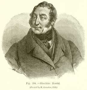 Gioachino Rossini af English School