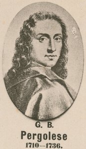 Giovanni Battista Pergolesi (dybtryk) af English School