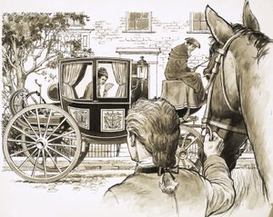 Pige i vogn af English School