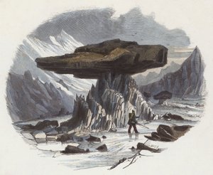 Glacier borde (farvet gravering) af English School