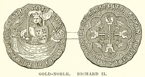 Guld-Edel. Richard II af English School