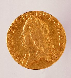 Gyldent engelsk Guinea (guinee), kong George II