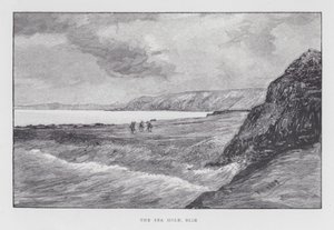 Golf: Havhullet, Elie (litho) af English School