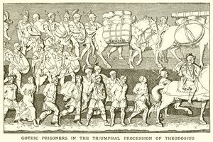 Gotiske fanger i Theodosius