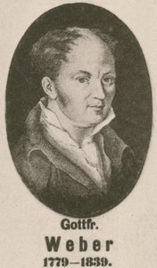 Gottfried Weber (dybtryk) af English School