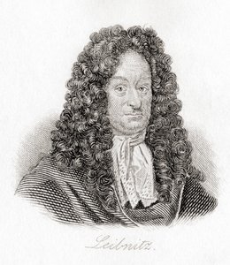Gottfried Wilhelm af Leibniz af English School
