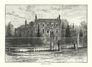 Gough Park (gravering) af English School