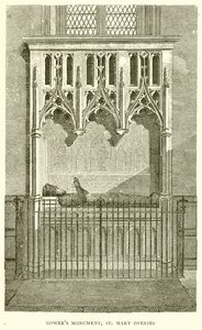 Gowers Monument, St. Mary Overies af English School