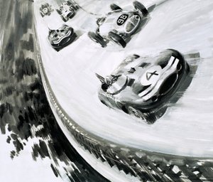 Grand Prix, Monza, Italien, i 1957 af English School
