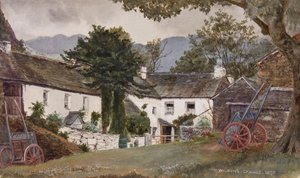 Grange over Sands: ?Wilson?s? Gård, Lindale, 1875 af English School
