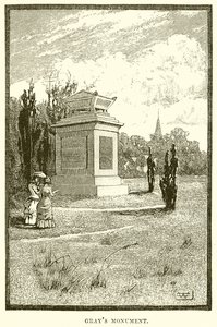 Grå monument af English School