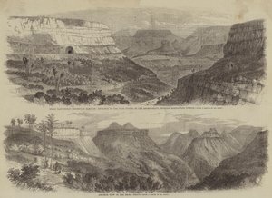 Great East Indian Peninsular Railway (gravering) af English School