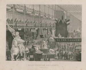 Store udstilling, Main Avenue, ser mod vest af English School