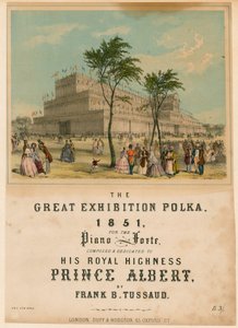 Store udstillingspolka, 1851 af English School