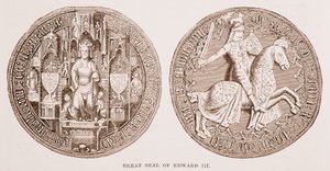 Store Segl af Edward III af English School