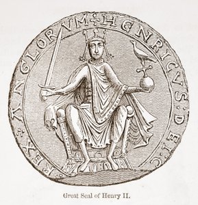 Henrik IIs store segl af English School