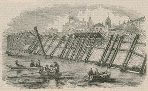 Greenwich Pier efter faldet af English School