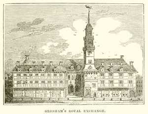 Greshams Royal Exchange af English School