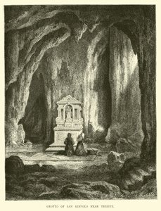 Grotto of San Servolo near Trieste  af English School