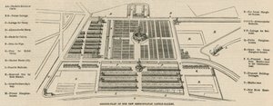 Grundplan for det nye Metropolitan Kvægmarked, Copenhagen Fields