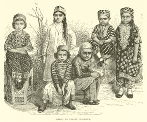 Group of Parsee children  af English School