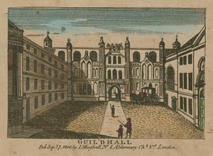 Guildhall, London af English School