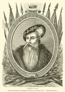 Gustavus Vasa (gravering) af English School