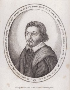 H Brady, engelsk udgiver af en bog om kanonisk ret i slutningen af det 17. århundrede (gravering) af English School