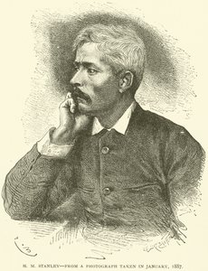 H M Stanley, Fra et fotografi taget i januar af English School
