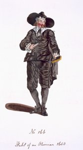 Oliverianerens vane, 1650 af English School