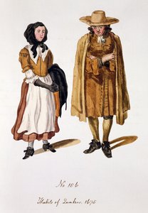 Kvækernes vaner, 1675 af English School