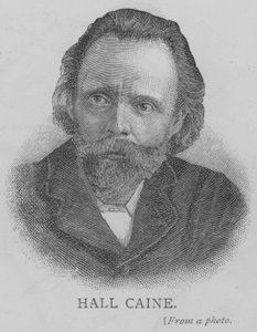 Hall Caine (gravering) af English School