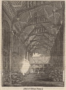Hall of Eltham Palace, Kent af English School